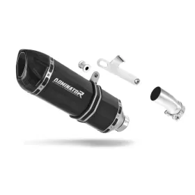 Suzuki GSF BANDIT 400 1989-1990 Exhaust Silencer Muffler HP1 BLACK + dB killer