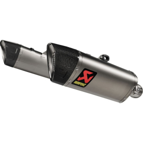 AKRAPOVIC Slip-On Line Mufflers Carbon Fiber / Titanium Ducati Hypermotard  698 24-25