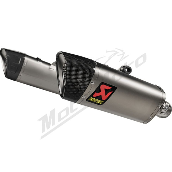 AKRAPOVIC Slip-On Anglies pluošto / titano duslintuvai Ducati Hypermotard  698 24-25
