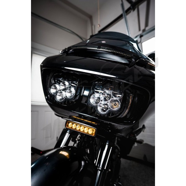 CUSTOM DYNAMICS Genesis® 4 Dynamic LED Road Glide® Vent Inserts Harley Davidson FLTRK / FLTRKSE 1690-1977cc 15-24