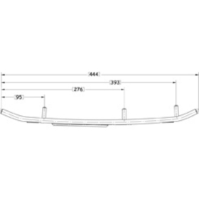 Sno-X slidžių montavimo dalis 6" Polaris Indy / Axys / IQ / Switchback / RMK / Rush / Widetrack 08-22 