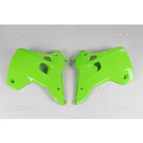Ufo radiator guards Kawasaki KX 125-250cc 92-99 Green