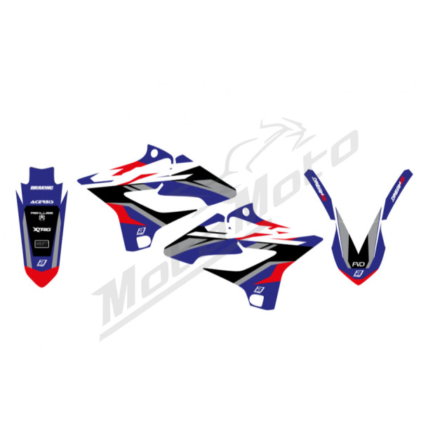 Blackbird DREAM 5 grafikos lipdukų kompl. Yamaha YZ 125-250cc 15-21