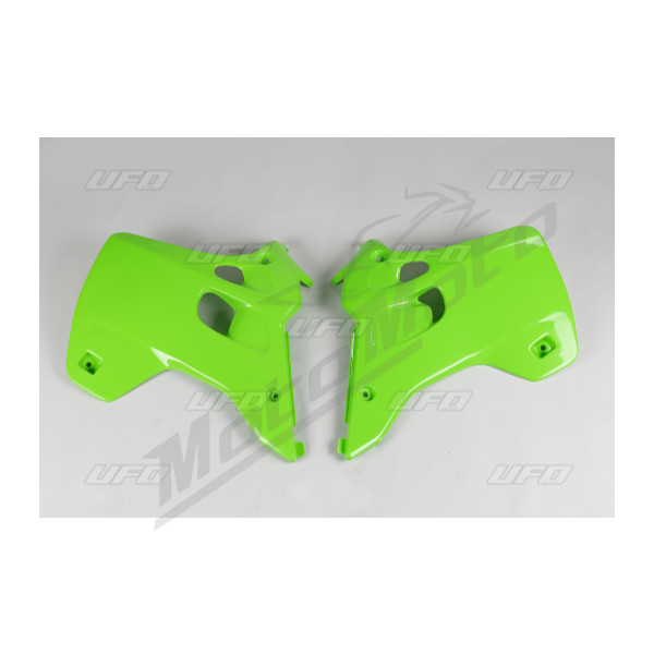 Ufo radiator guards Kawasaki KX 125-250cc 92-99 Green