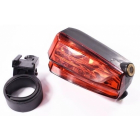 REAR LIGHT + LASER FOR SAFE ZONE 5+2 LED 3+2 FUNCTIONS