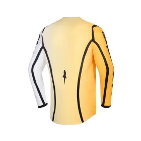 Alpinestars Fluid Apex Off Road Marškinėliai Balta/Geltona