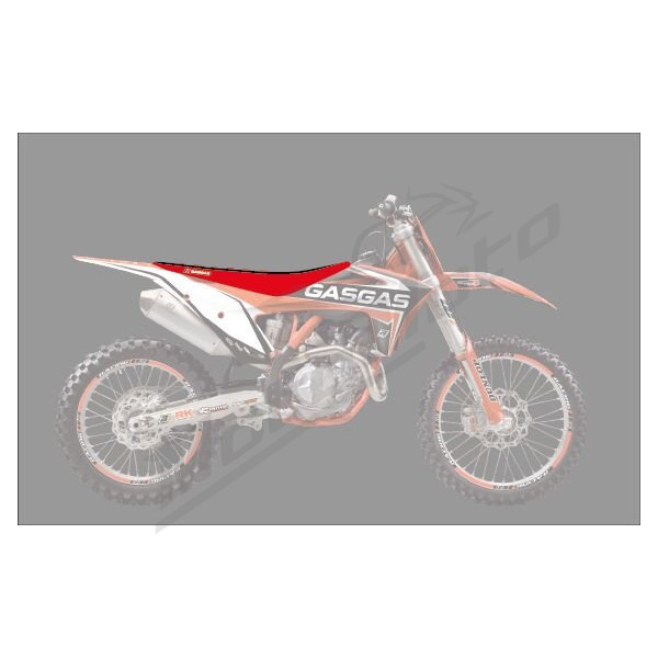 Blackbird Racing Double Grip 3 Seat Cover GasGas EC / EX / MC 125-450cc 21-23 Red/Black