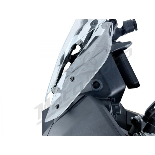 WRS MG009T Side Deflectors Clear Moto Guzzi Stelvio 1000 ABS 2024