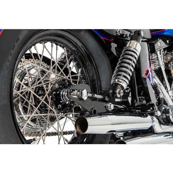 DRAG SPECIALTIES Chrome and Stainless Steel Spoke Set Harley Davidson FL / FLD / FLDE / FLFB / FLFBS 1200-1977cc 65-20