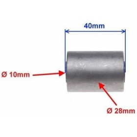 Metal / rubber bushing 28x10x40