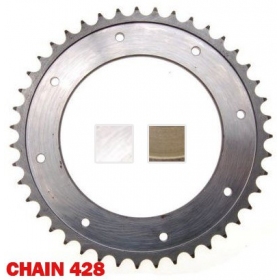 Rear sprocket WSK 125cc 43Teeth