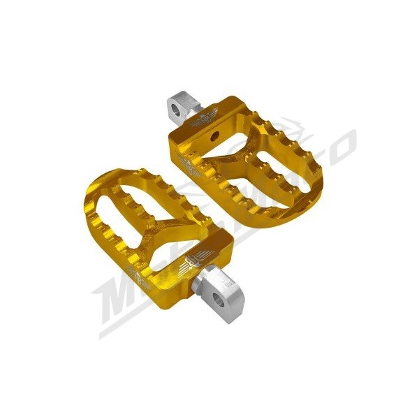 HEINZ BIKES MX V2 Rear Foot Pegs Harley Davidson FLDE / FLSL / FXBB / FXLR / FXST 1750/1923 18-25