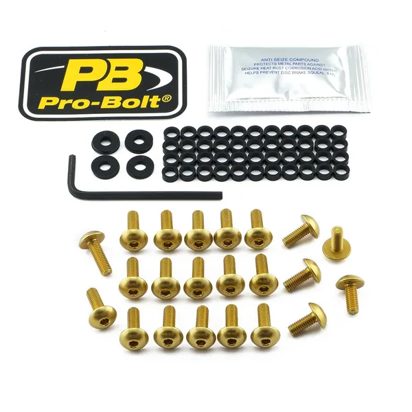 PRO BOLT Aluminium Fairing Bolt Kit for KTM Super Duke 1290cc 17-20