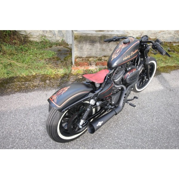 CULT WERK Rear Fender Original Style Harley Davidson XL 883-1200cc 2004-2022