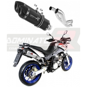 Duslintuvų kompl. Dominator HP1 BLACK APRILIA Pegaso 650 Strada 2007-2010