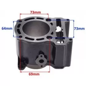 Cylinder set MaxTuned YAMAHA LC 250cc / Ø69 / PIN Ø17 4T