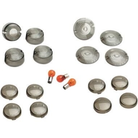 DRAG SPECIALTIES Replacement Turn Signal Lens Harley Davidson FLH / FLHC / FLHCS / FLHR / FLHRC 1340-1923cc 86-24