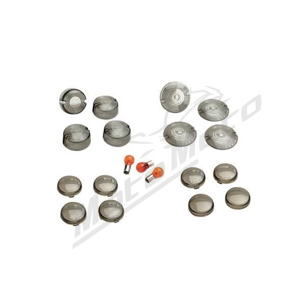 DRAG SPECIALTIES Replacement Turn Signal Lens Harley Davidson FLH / FLHC / FLHCS / FLHR / FLHRC 1340-1923cc 86-24