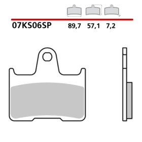 BREMBO Sintered stabdžių trinkelės BMW M 1000cc 2021-2024