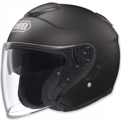 Open face helmets