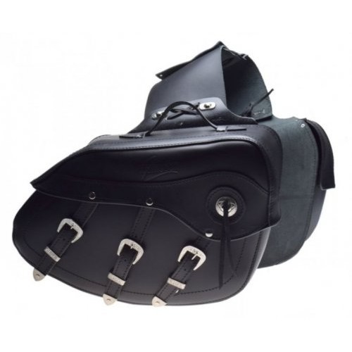 Side leather bags