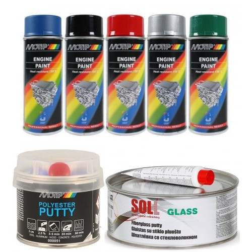 Paints / Lacquer / Putty materials