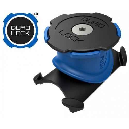 Quad lock phone holders for bicycles