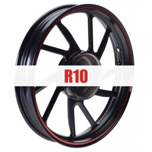 R10 ratlankiai / Jų dalys