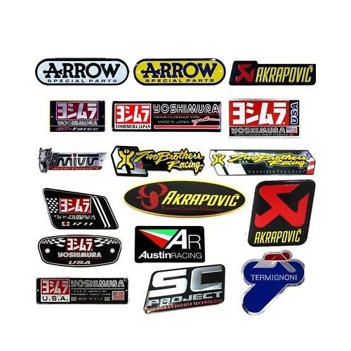 EXHAUSTS STICKERS