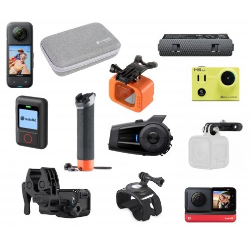 Action cameras / their parts
