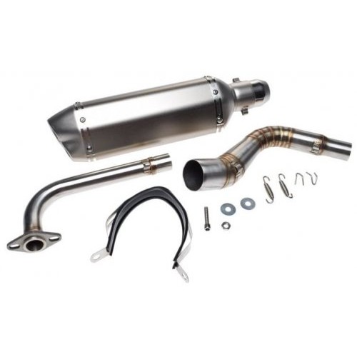 Maxi scooter exhausts