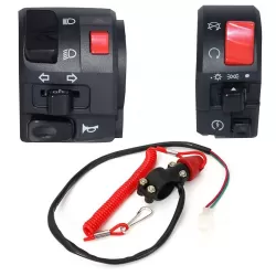 Mygtukai / Masės išjungėjai (kill-switch)