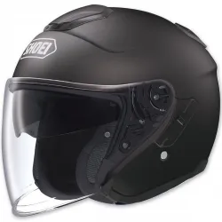 Open face helmets