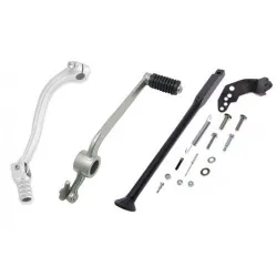 Brake / Gear / Side stands / Kick start levers