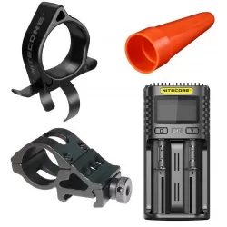 Flashlight mounts / Chargers / Accessories