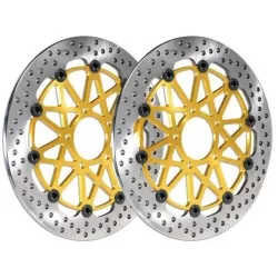 Front brake discs