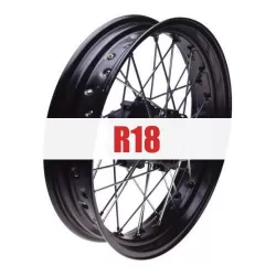 R18 motorcycle rims / Their parts