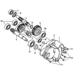 Classic motorcycle engine gearboxes / Transmission parts / Gears