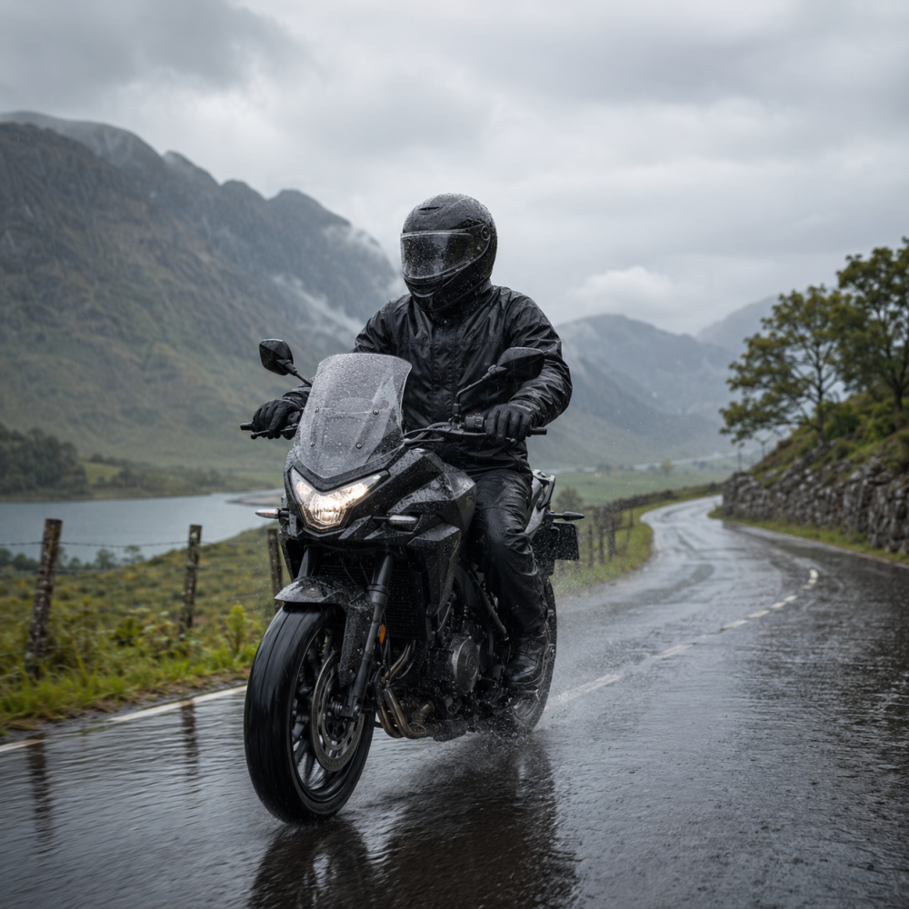 Motorcycle Rain Gear: What Should You Wear in Wet Weather?