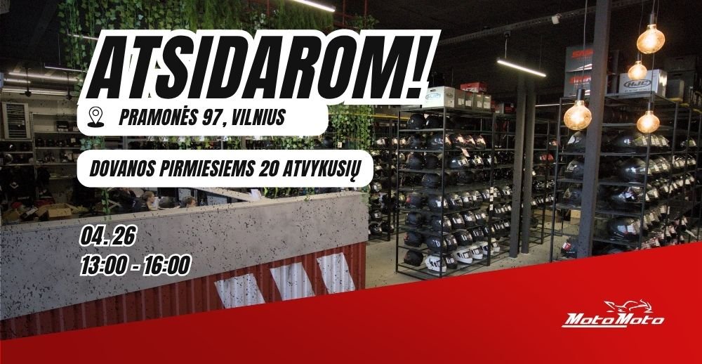 MotoMoto in Vilnius Is Already Open — Join Us for the Official Opening Celebration on April 26