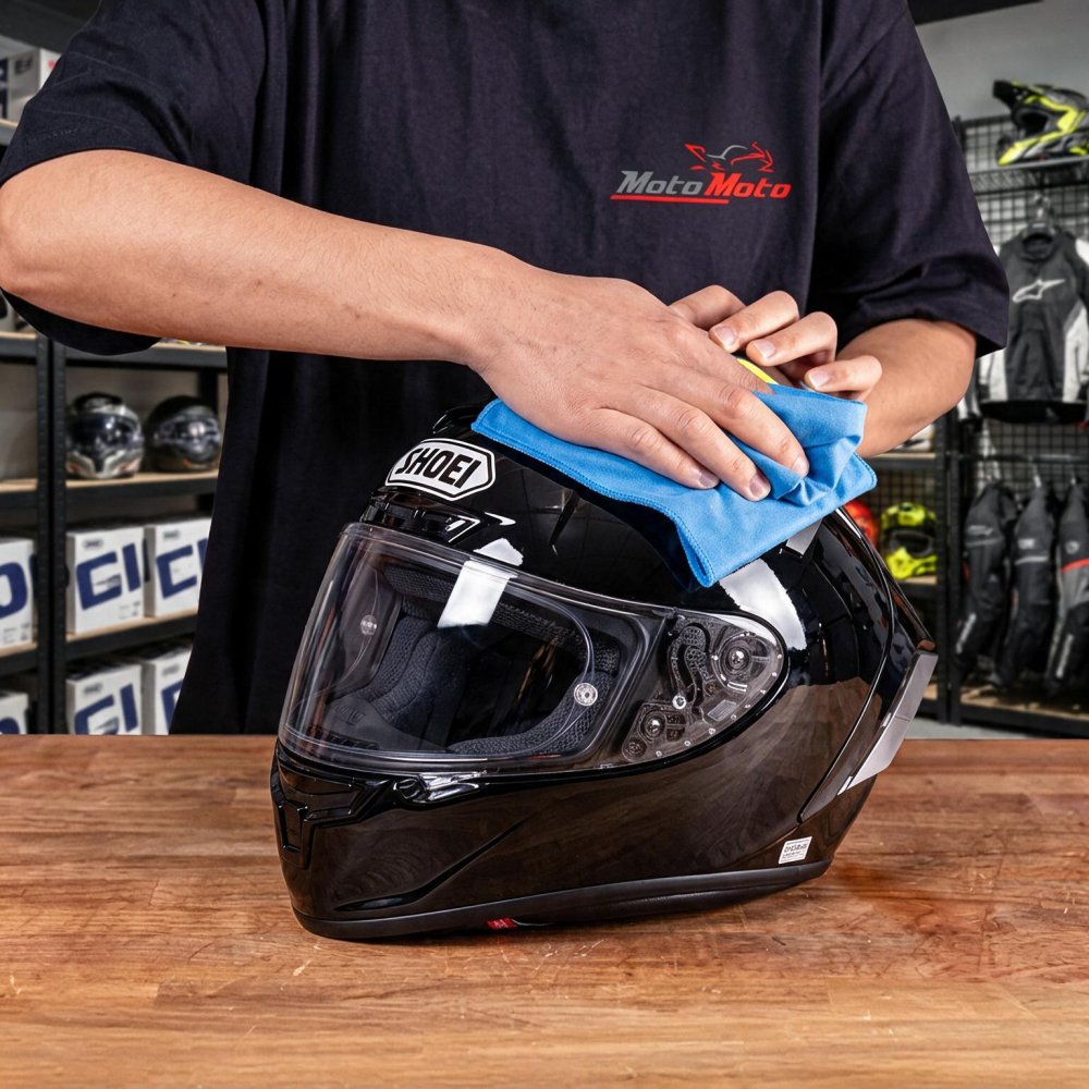 How to Clean a Motorcycle Helmet: Visor, Pinlock & Liner