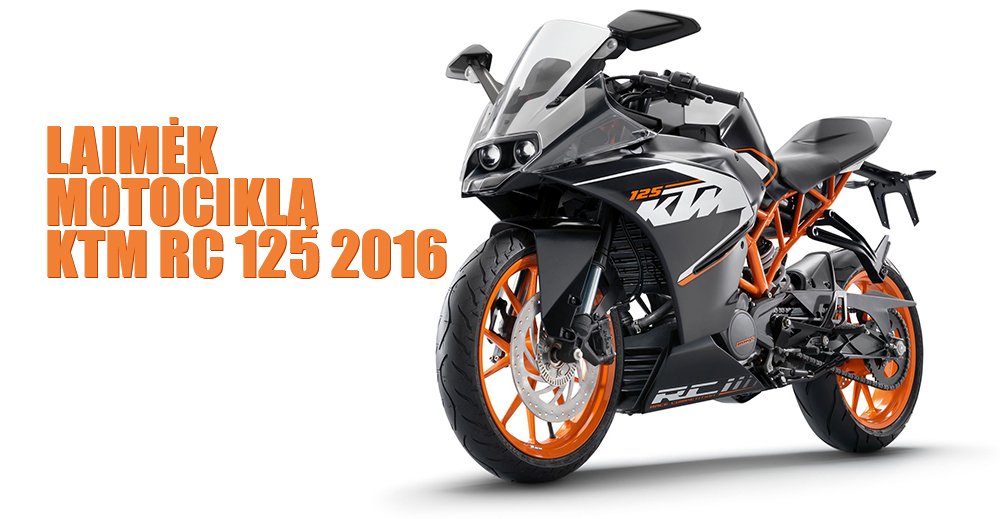 Laimėk KTM RC 125